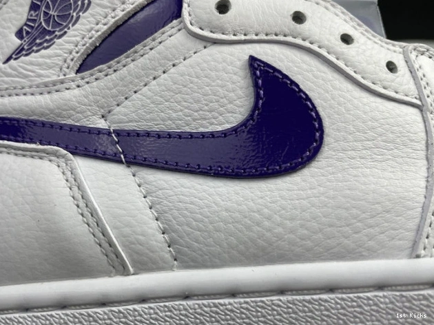 SportInspired “court 1221 purple” jordan air 1 cd0461- wmns 0110